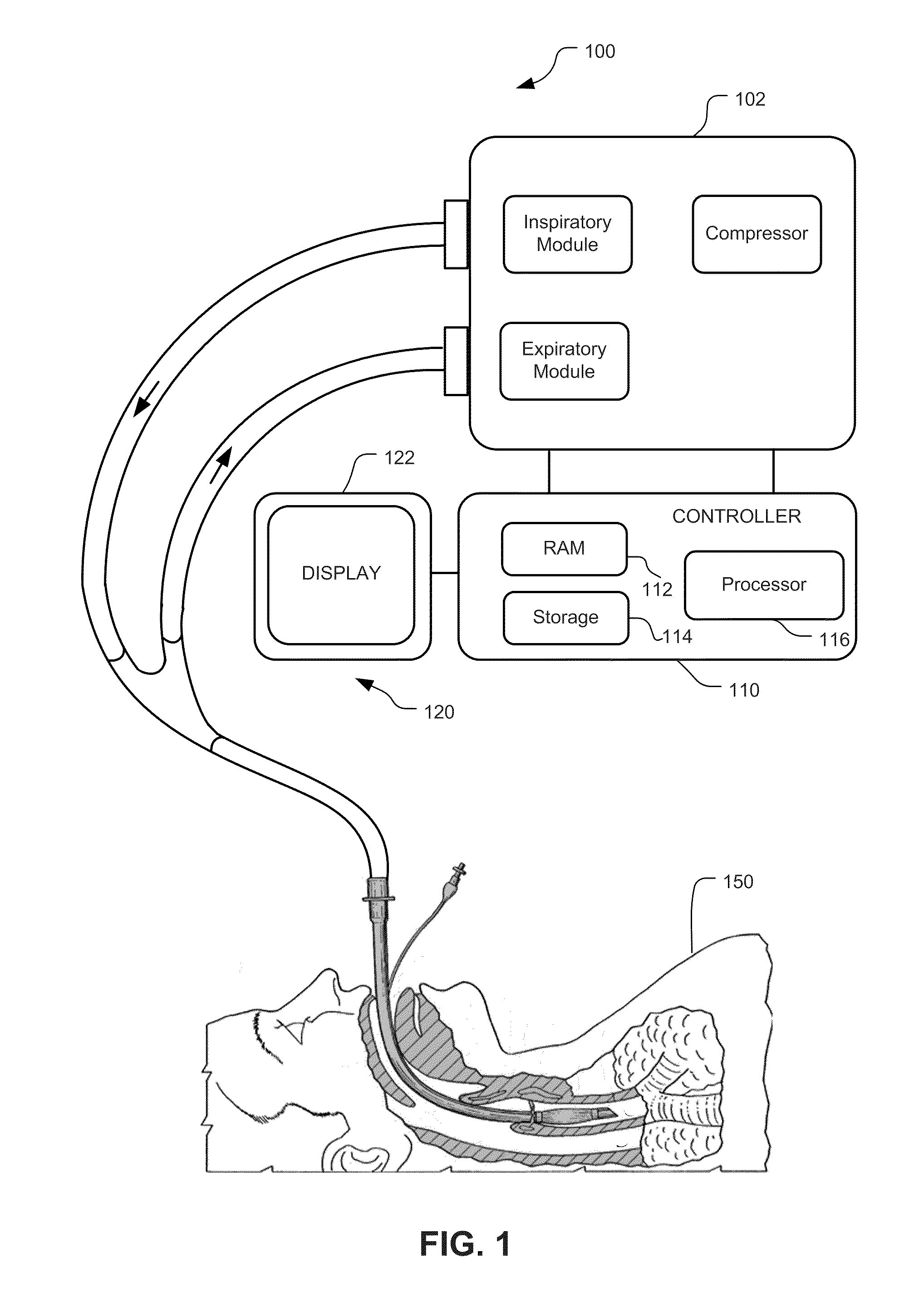 Visual Indication Of Alarms On A Ventilator Graphical User Interface