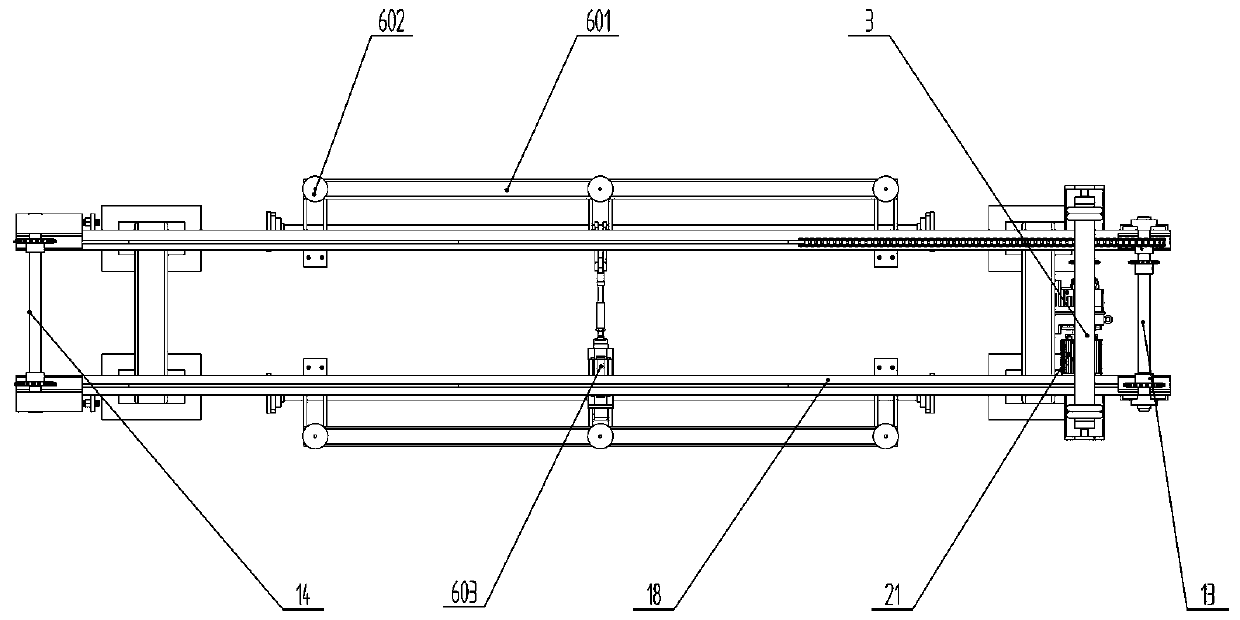 Steel supporting plate cleaning machine for partition plate production