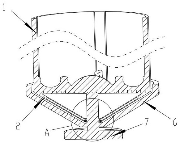 A single-tub washing machine assembly and washing machine