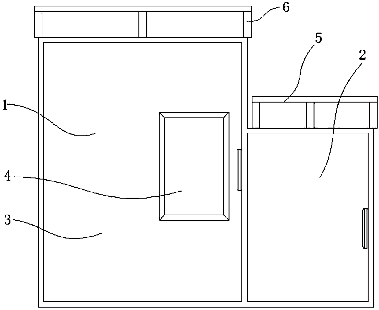 Intelligent medical first aid station and a control system thereof