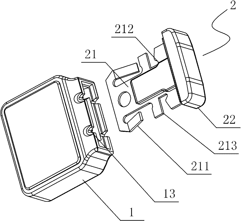 Plastic-shell locking seal