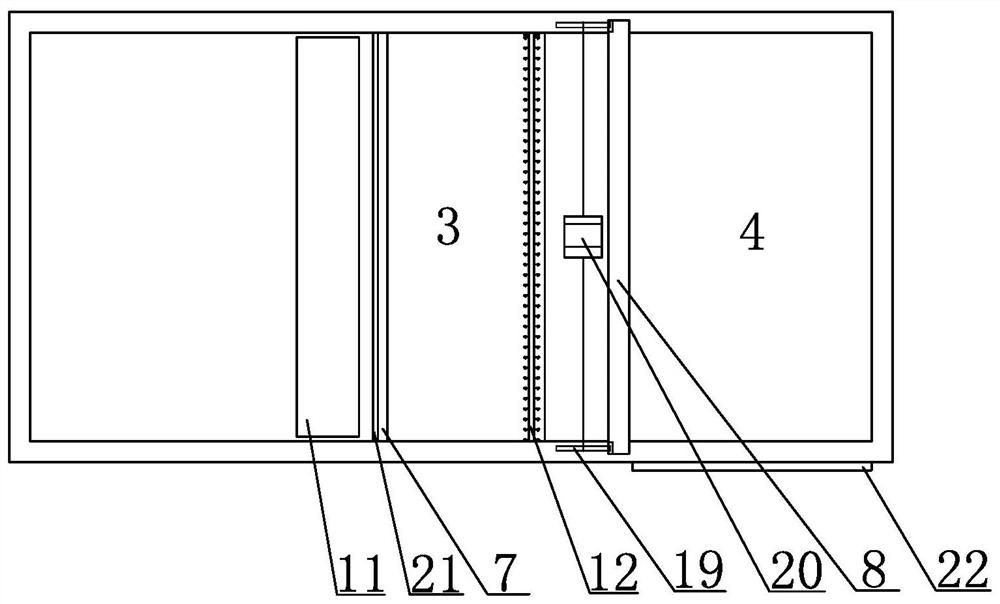 Kitchen garbage crushing and dewatering integrated treatment device and method