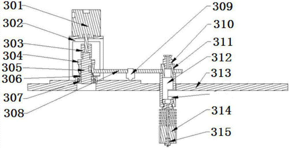 High-temperature 3D printing machine based on polar coordinate motion