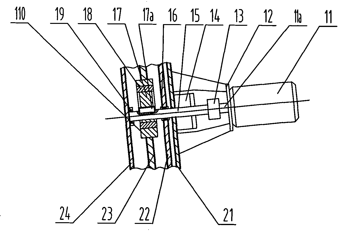 Speedboat veneer double acting rectifying anti-drag stabilizer