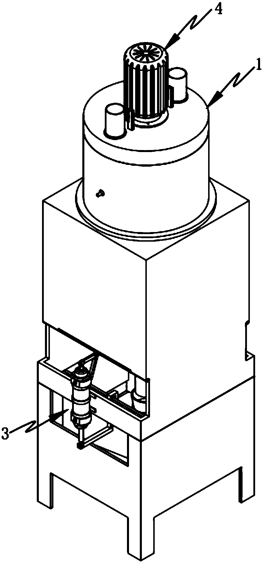 Automatic solid waste impurity electromagnetic screening device and method