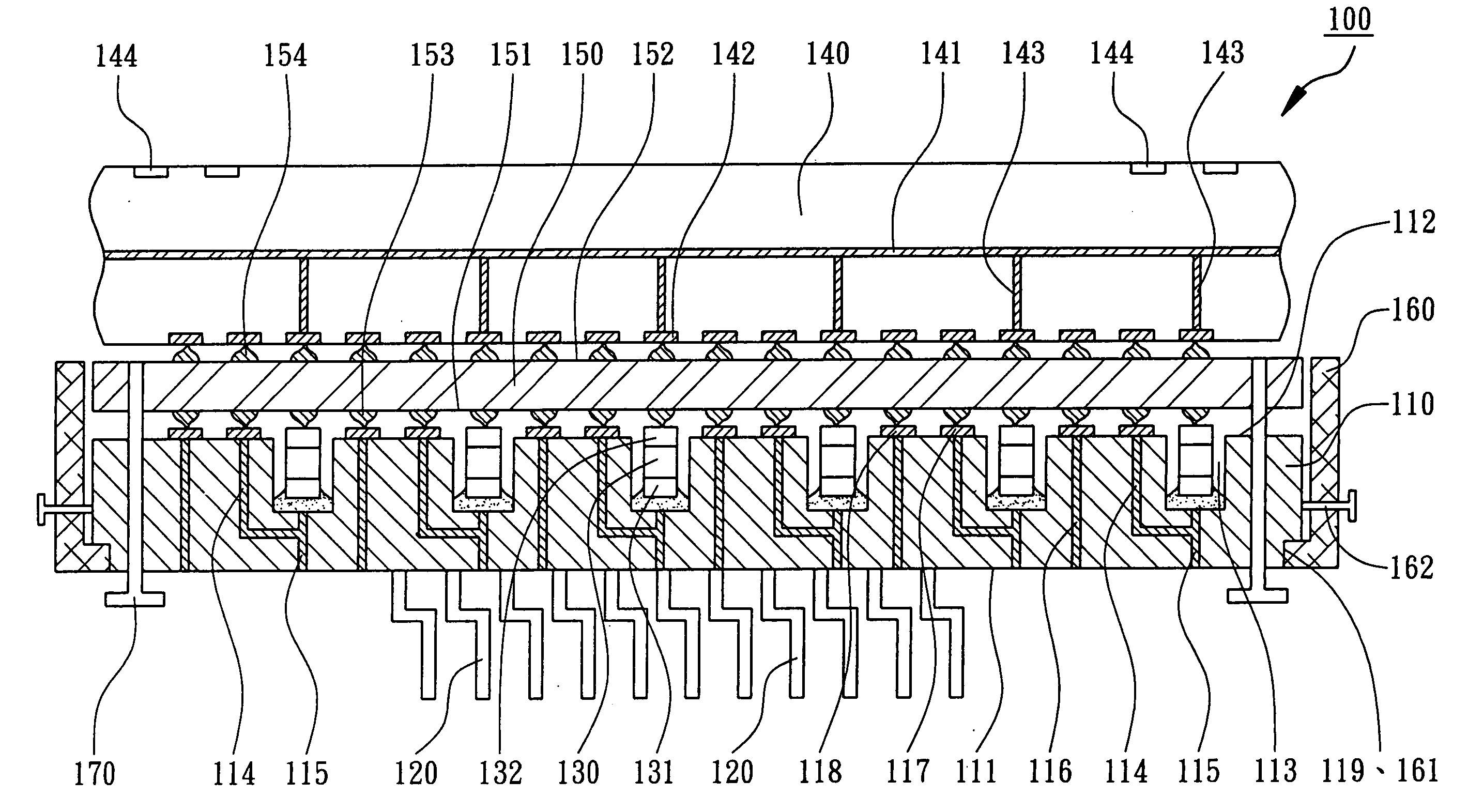 Modularized probe card for high frequency probing