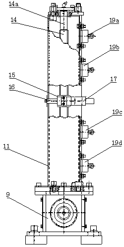 Winch of depth-indicating safety alarm system