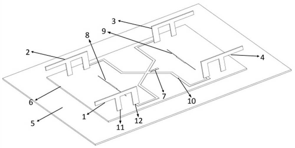 Improved structure and method for isolation among multiple antennas in MIMO system based on PIFA antenna