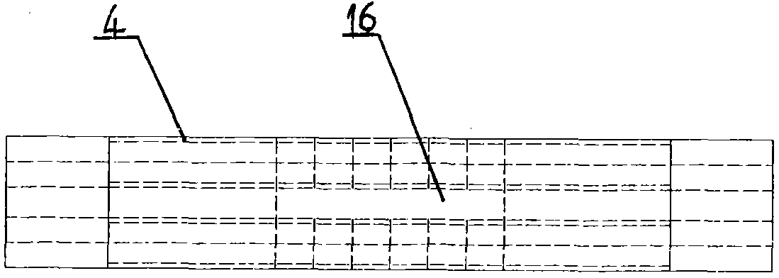 Anchor group device of large-sized cable hoisting system track cables