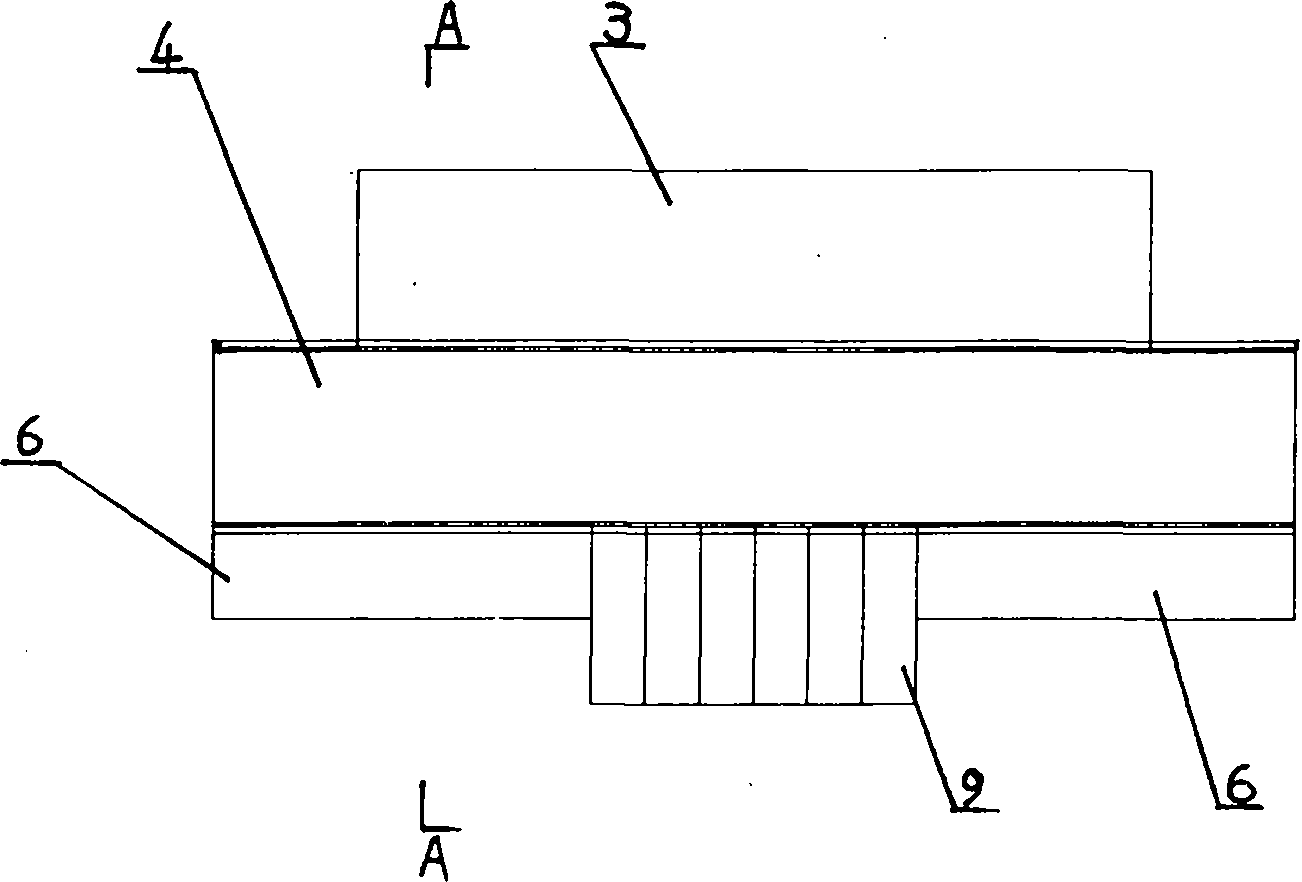 Anchor group device of large-sized cable hoisting system track cables