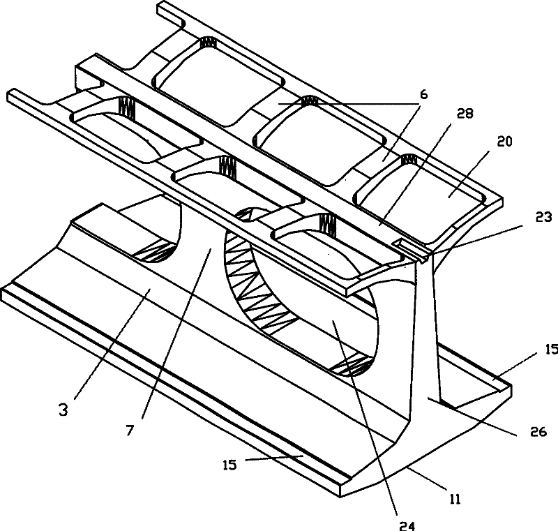 Overhead monorail train system