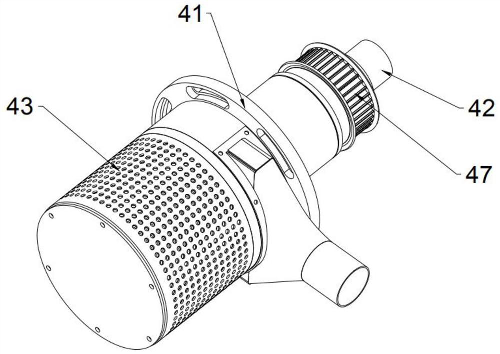 High polymer material distribution equipment for ultrathin paper diaper core body