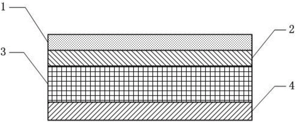 Glass fiber and PTFE fiber blended filter material and preparation method thereof