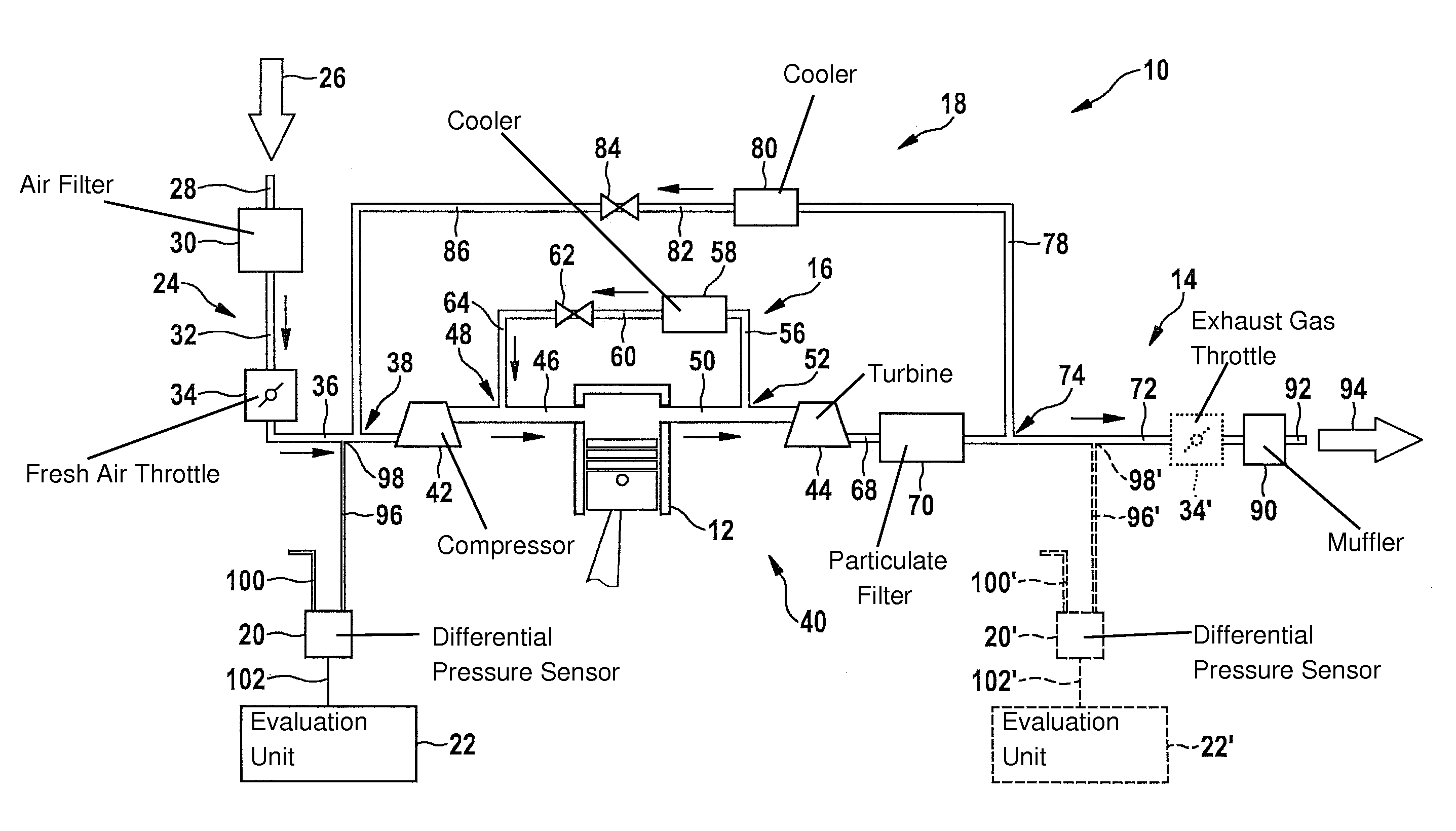 Drive system for a motor vehicle