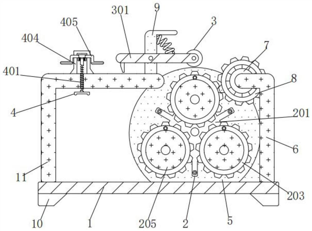 Winding device with cutting function for textile raw material production and processing