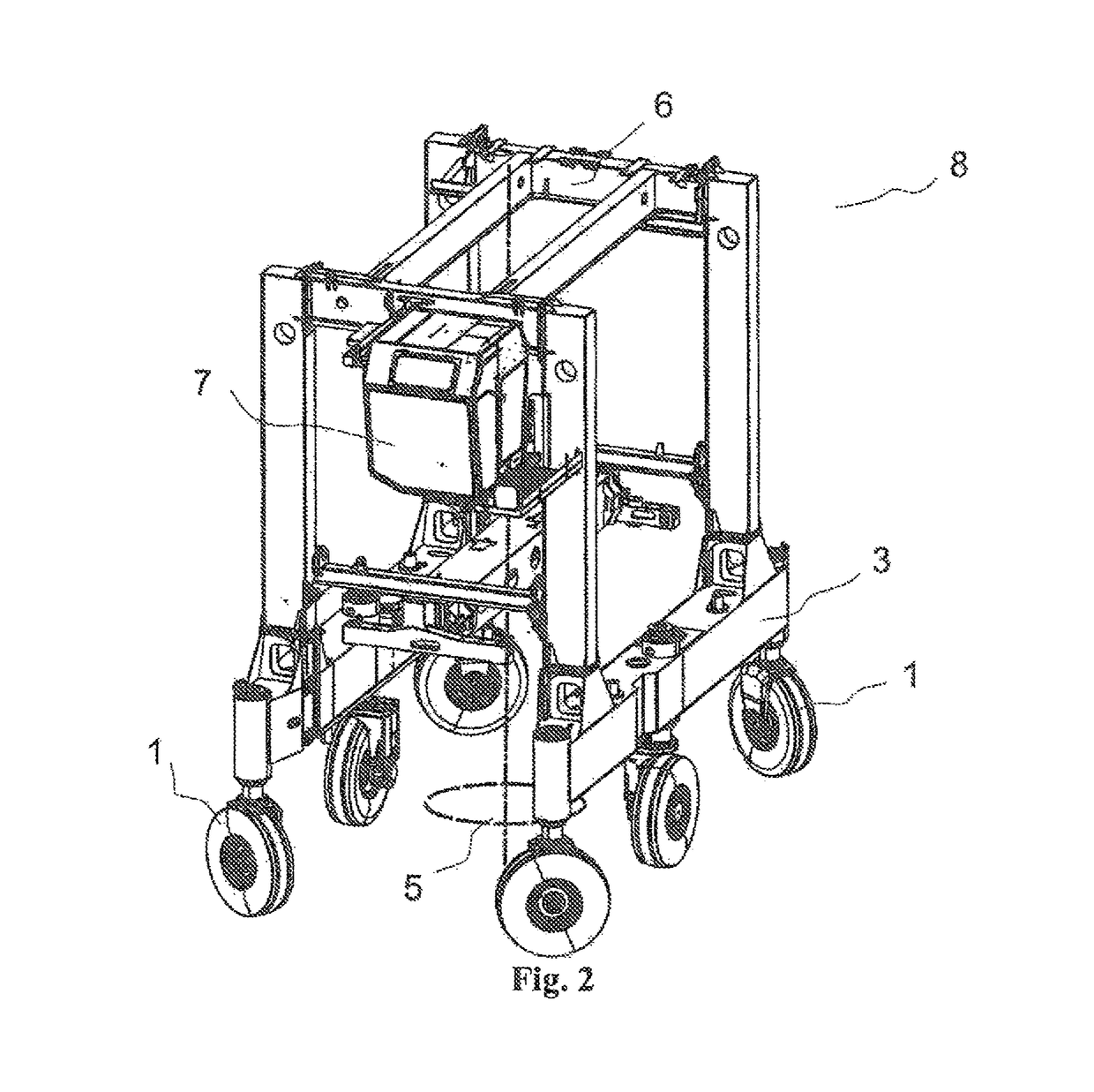 Method, apparatus and computer program for moving a container carrier