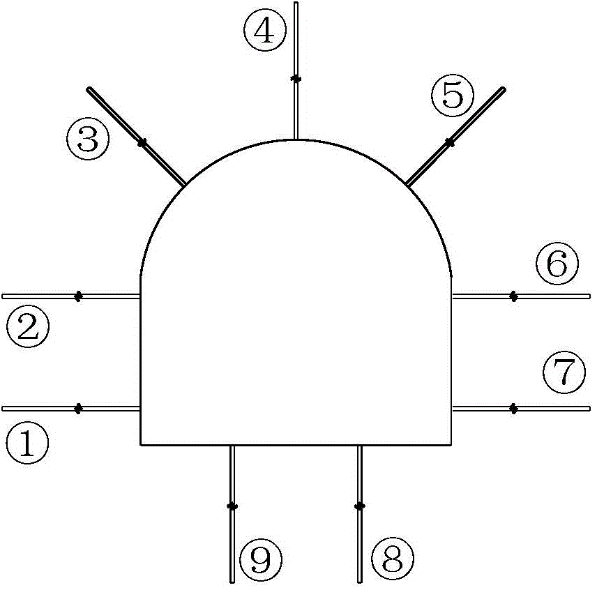 Bolting and injecting quality evaluation method for underground engineering