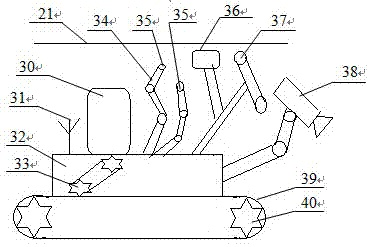 Electromagnetic-detection-based intelligent greenhouse pesticide spraying robot and method