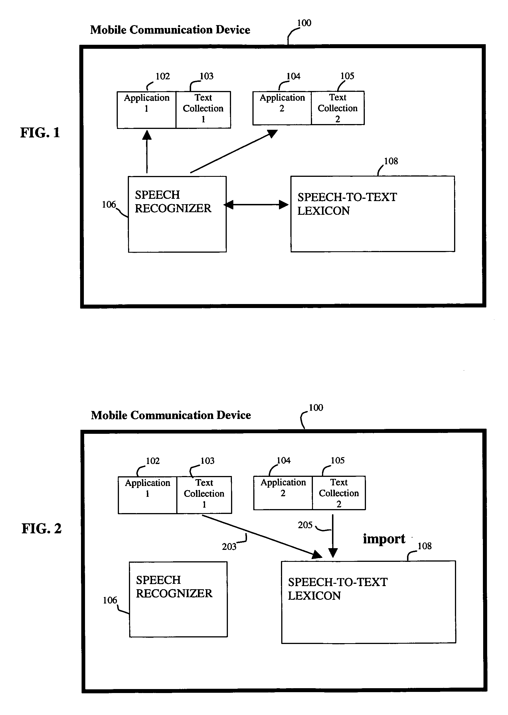 Methods and apparatus for automatically extending the voice vocabulary of mobile communications devices