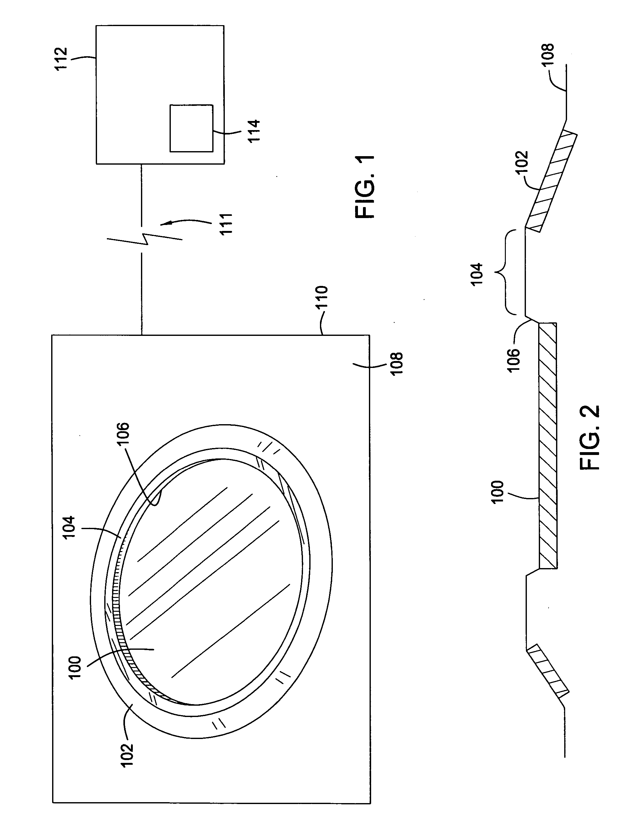 Input having concentric touch pads