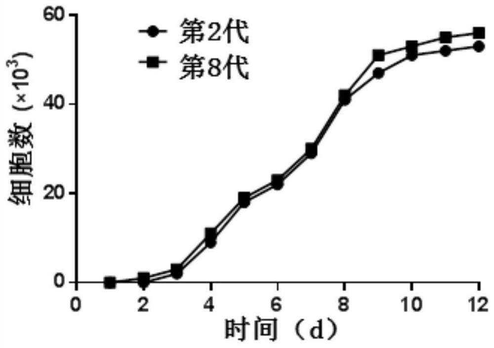 A method for culturing human umbilical cord blood mesenchymal stem cells