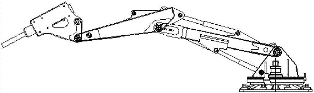 Multifunctional hydraulic gravel breaking hammer and manufacturing method thereof