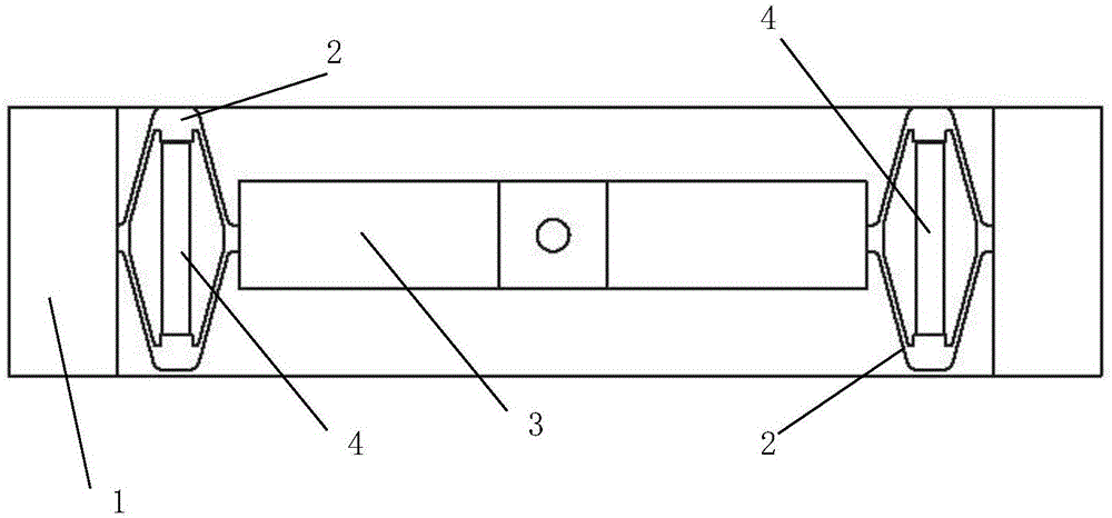 Large-displacement high-frequency-response three-degree-of-freedom piezoelectric driving precise locating platform