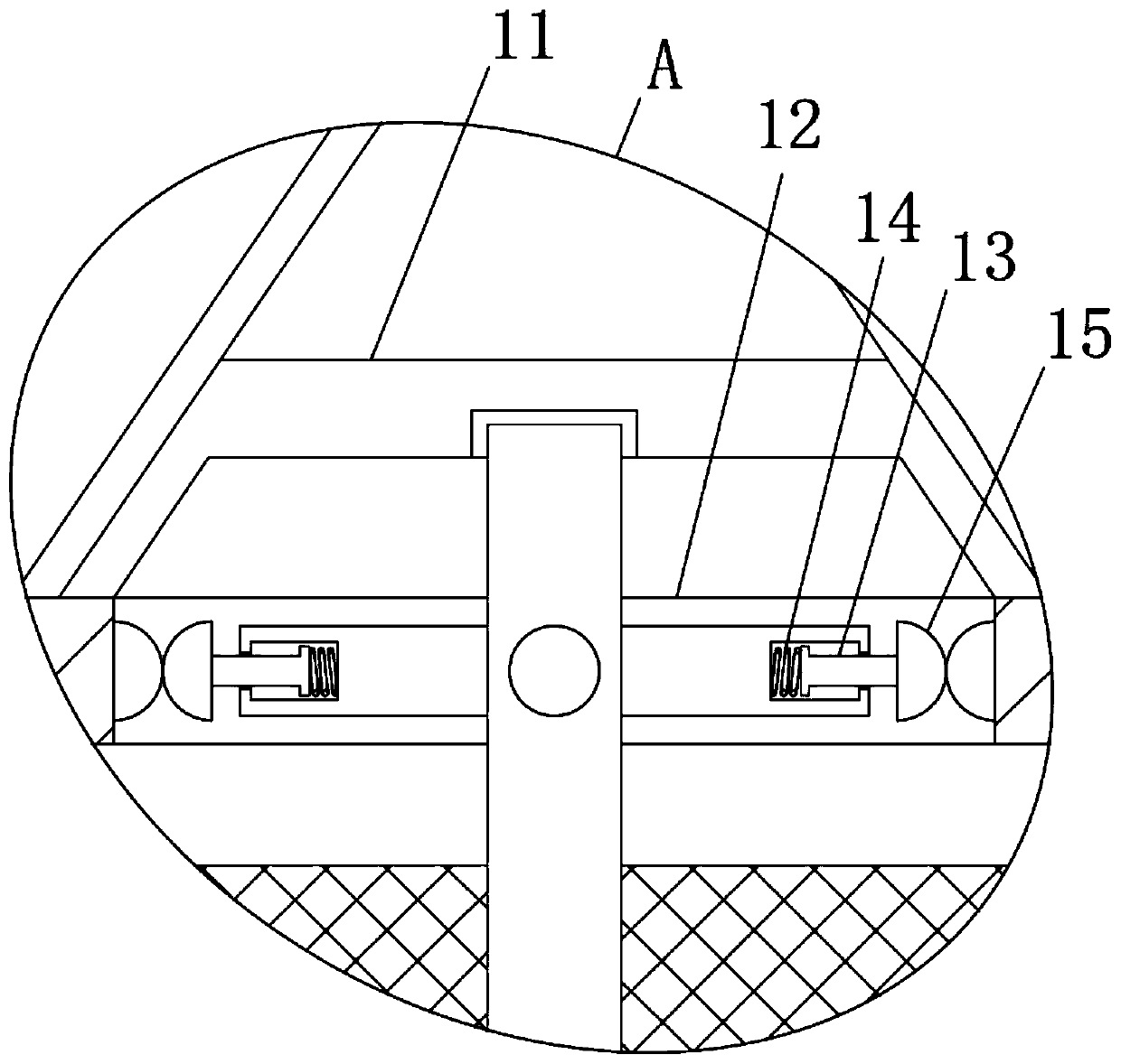 Granulator for preventing pig feed from being clamped in gaps and operation method thereof