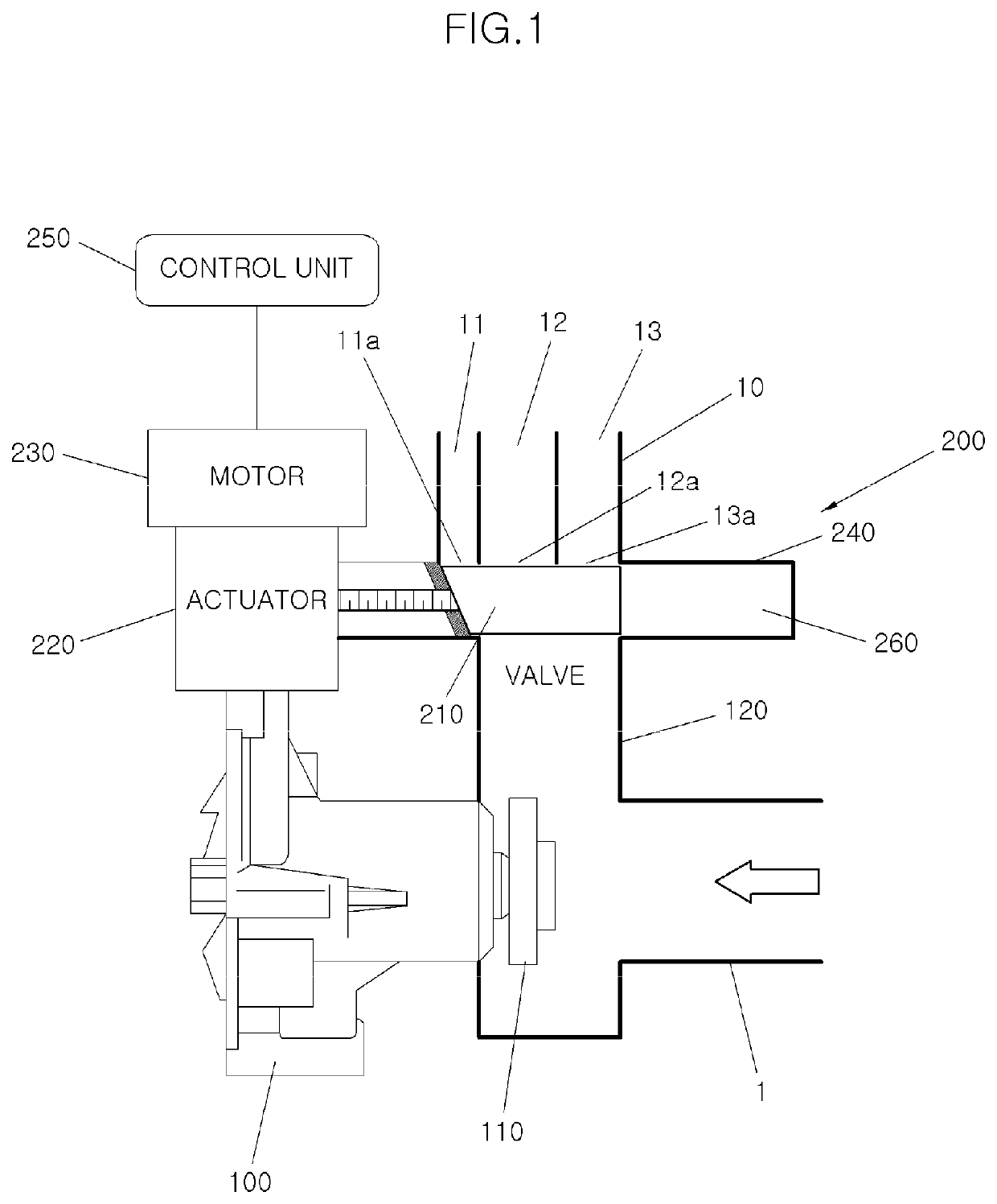 Engine cooling system using a water pump and a solenoid valve