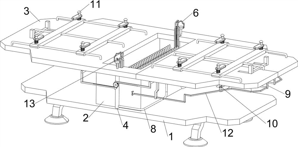 Composite wood board splicing and gluing equipment for building construction