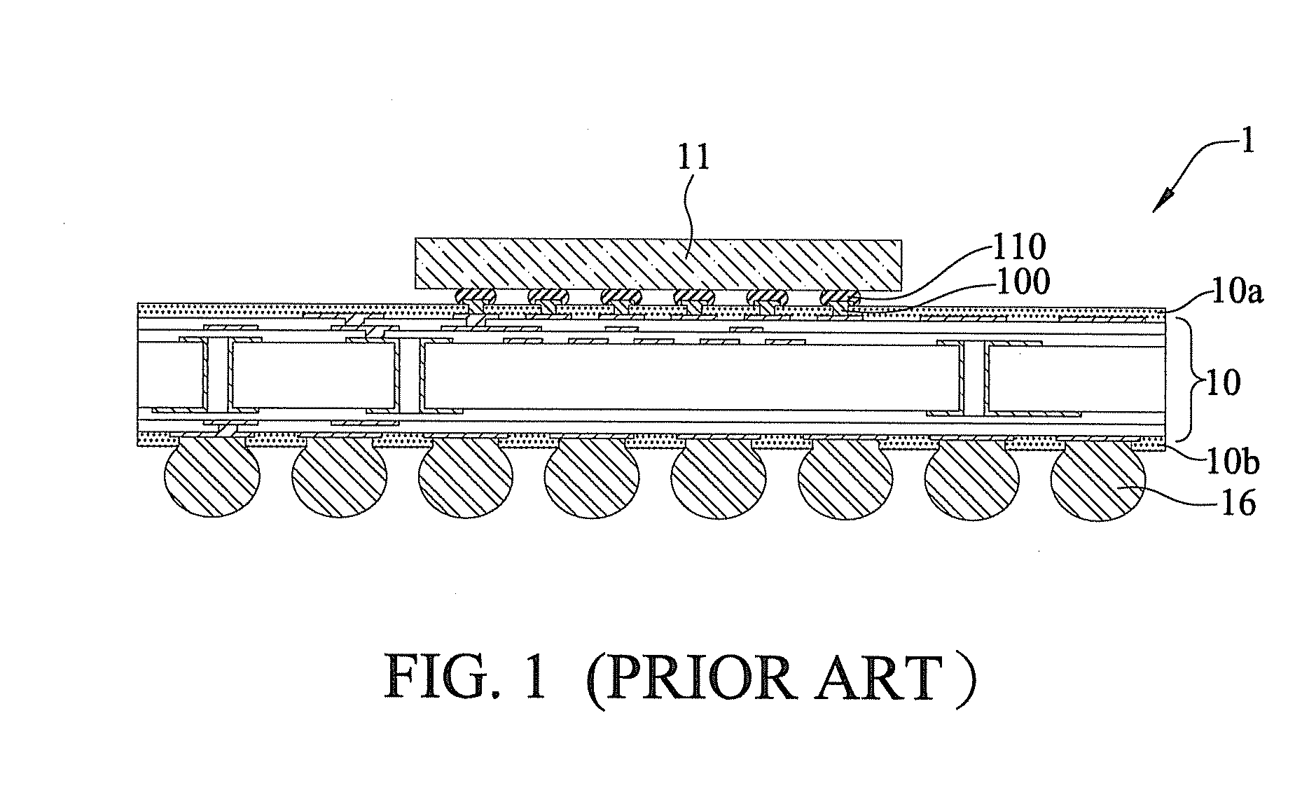 Package structure having embedded electronic component and fabrication method thereof