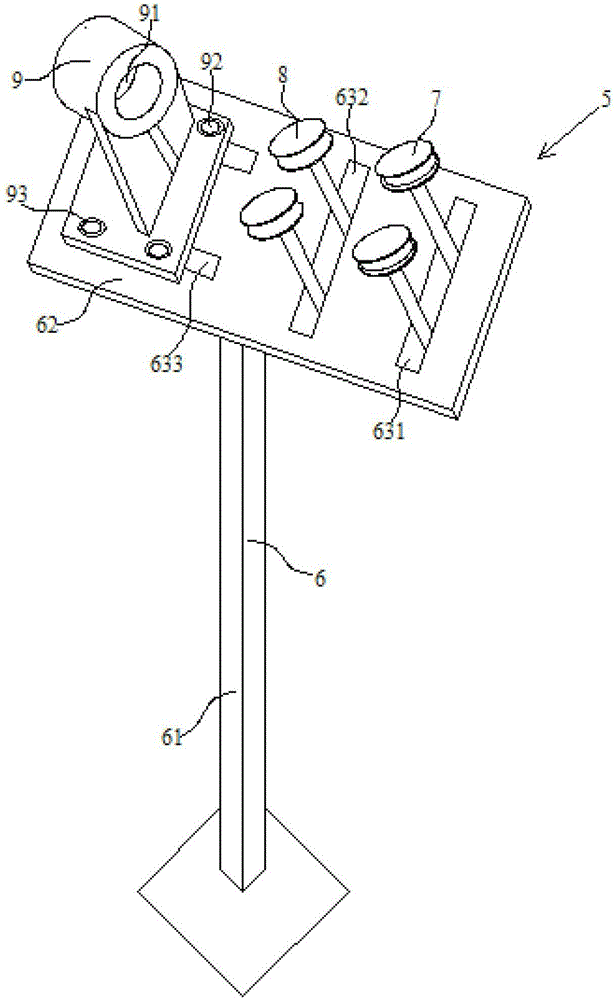 Cable positioning device for semicircular cores