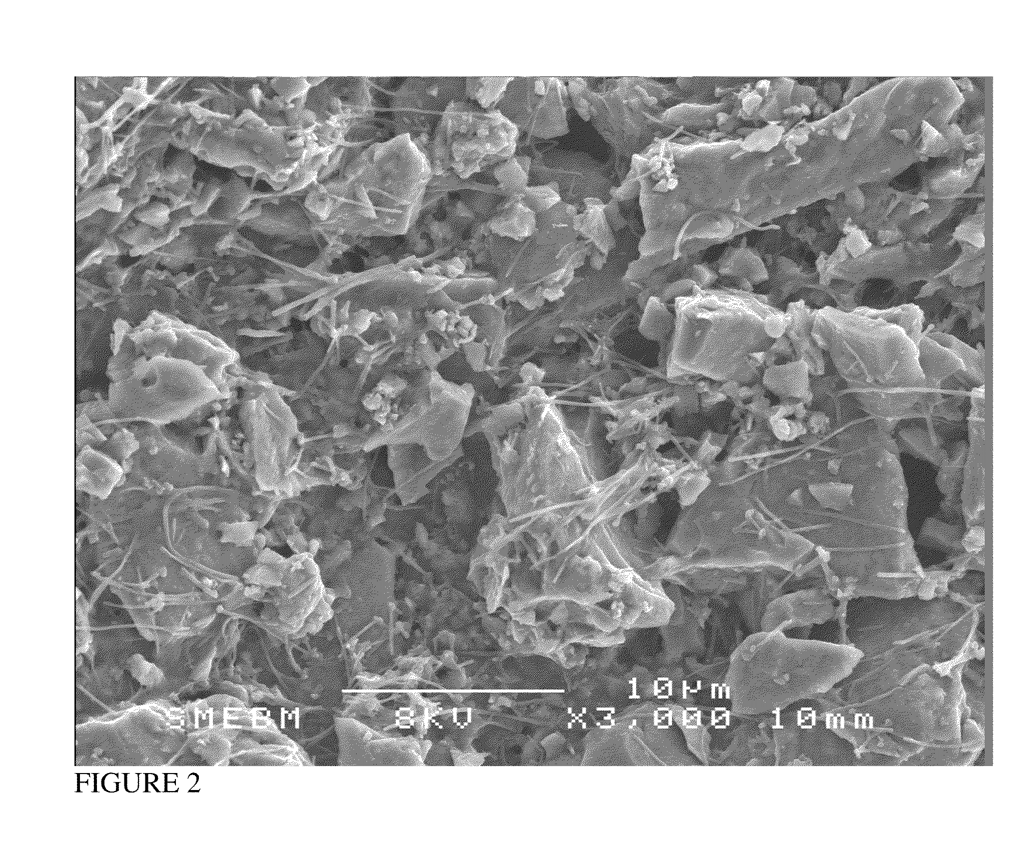 Electrode composite, battery electrode formed from said composite, and lithium battery comprising such an electrode