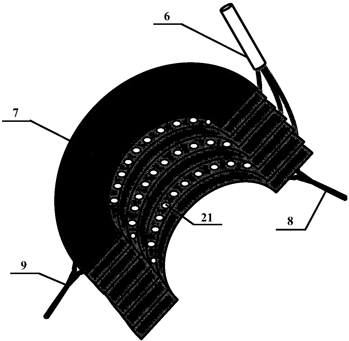 Thermal fatigue testing device