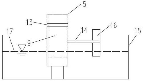 A kind of drainage system of karst tunnel