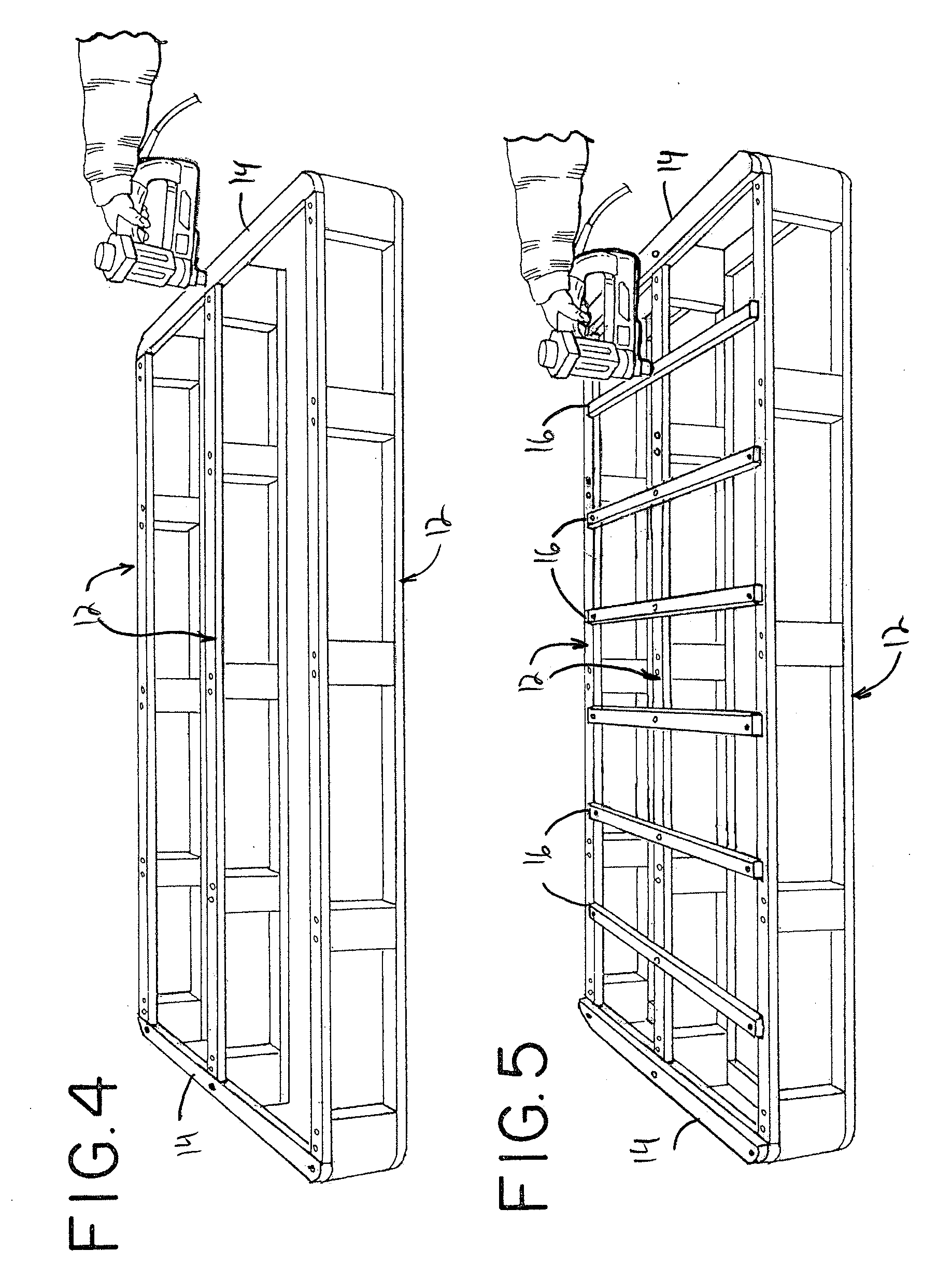 Compact foundation unit kit and method of making same