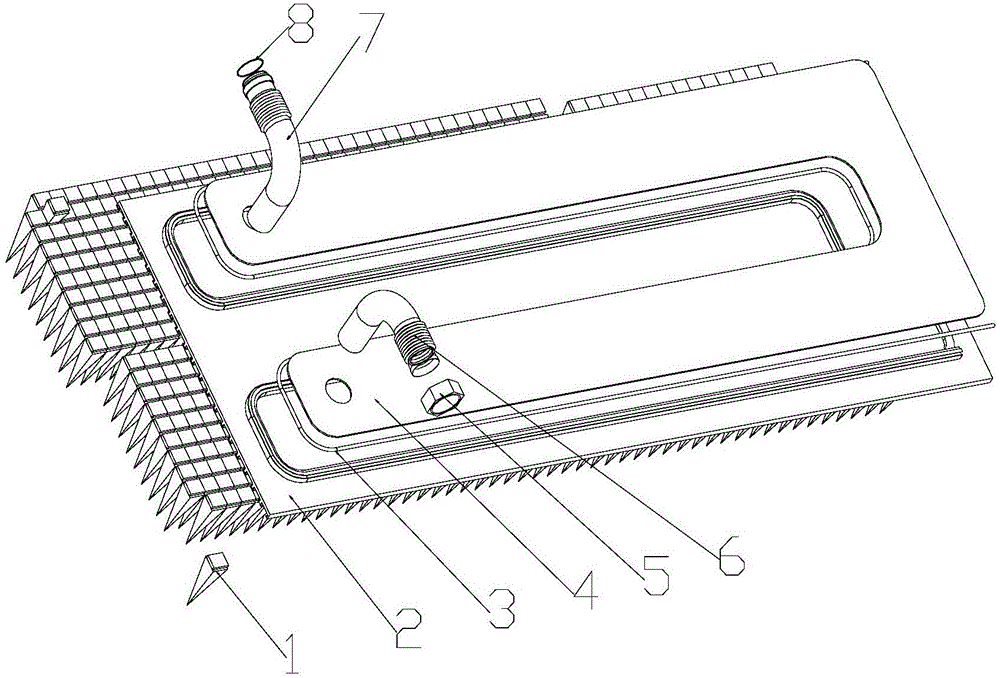 Wave-absorbing device with high temperature-low temperature simulation capability