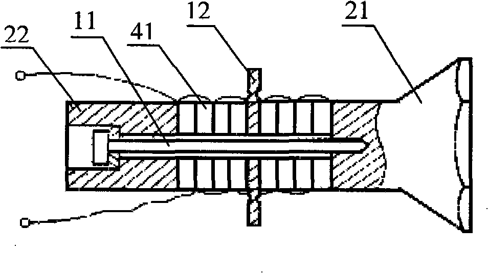 Cylindrical stack wafer underwater transducer