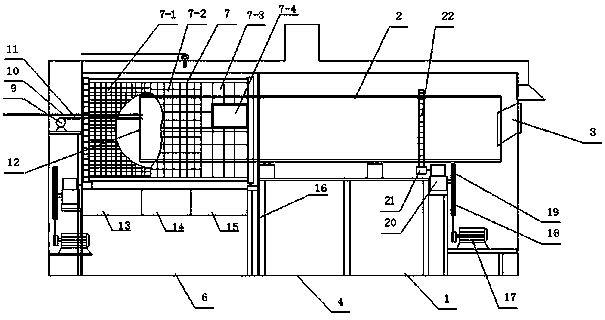 Automatic detaching machine for abandoned electronic circuit board element