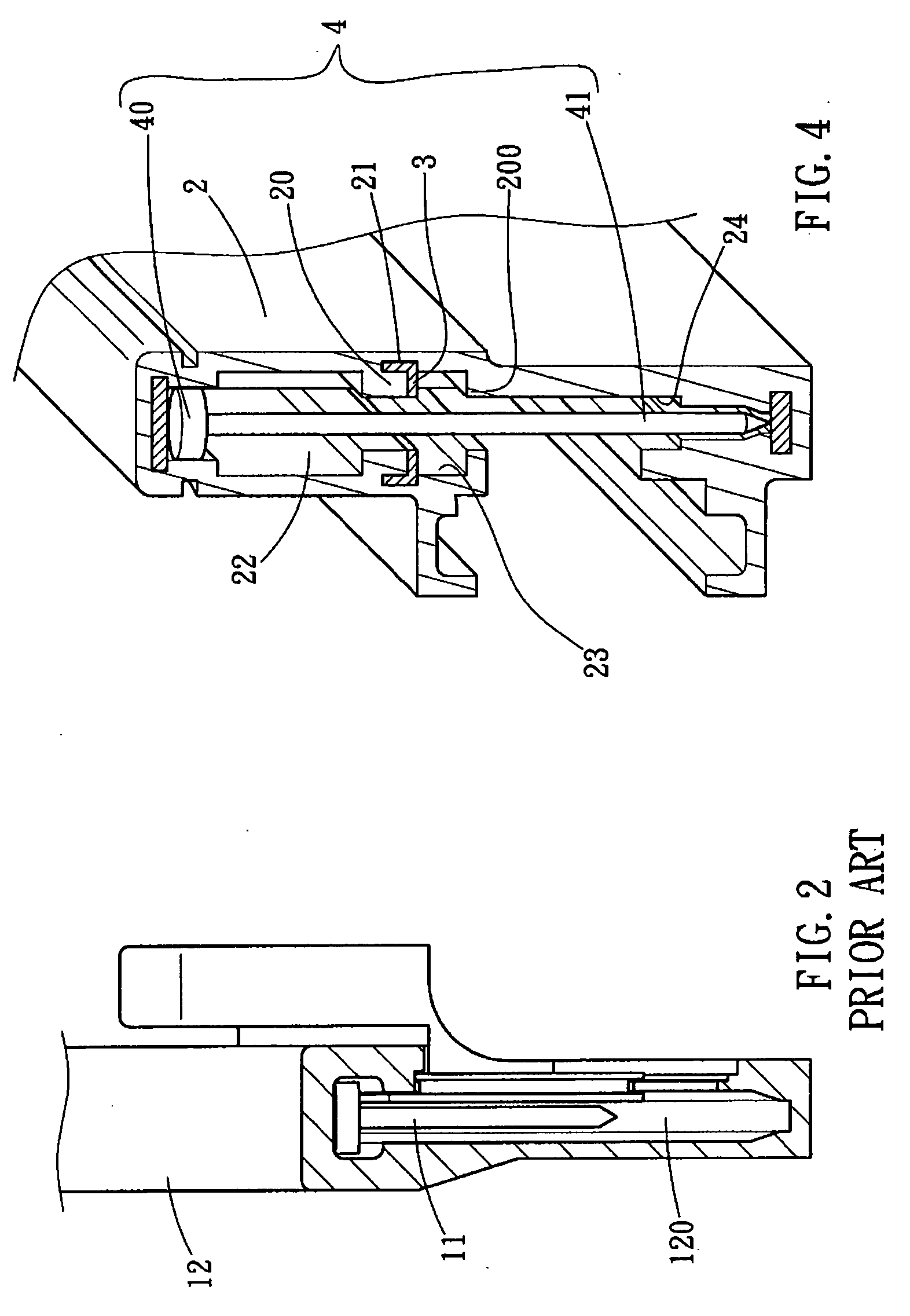 Magazine for receiving nails of different lengths