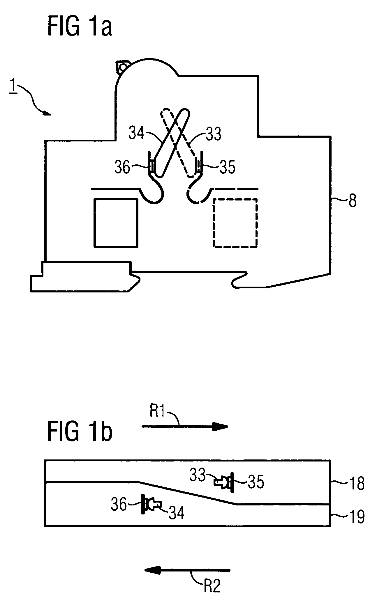 Electromechanical switching device