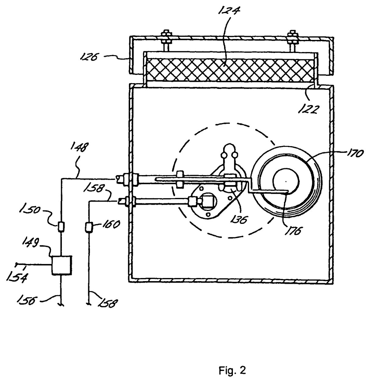 Control of an adjustable secondary air controller for a burner