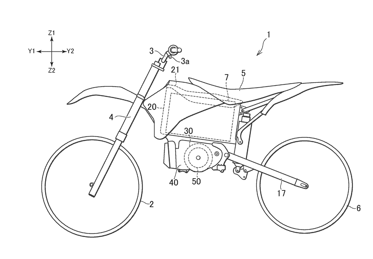 Straddle-type electric vehicle