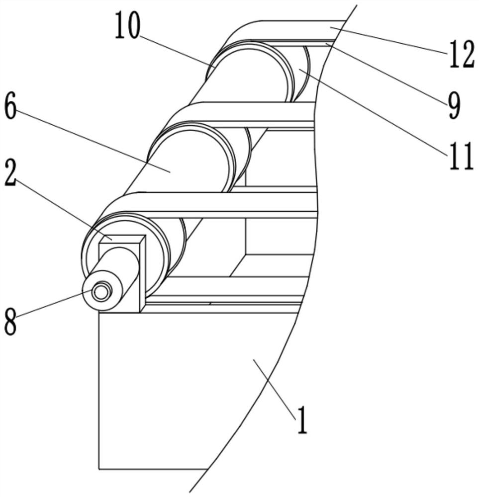 On-line thickness measuring device with vacuum insulated panel rolling function