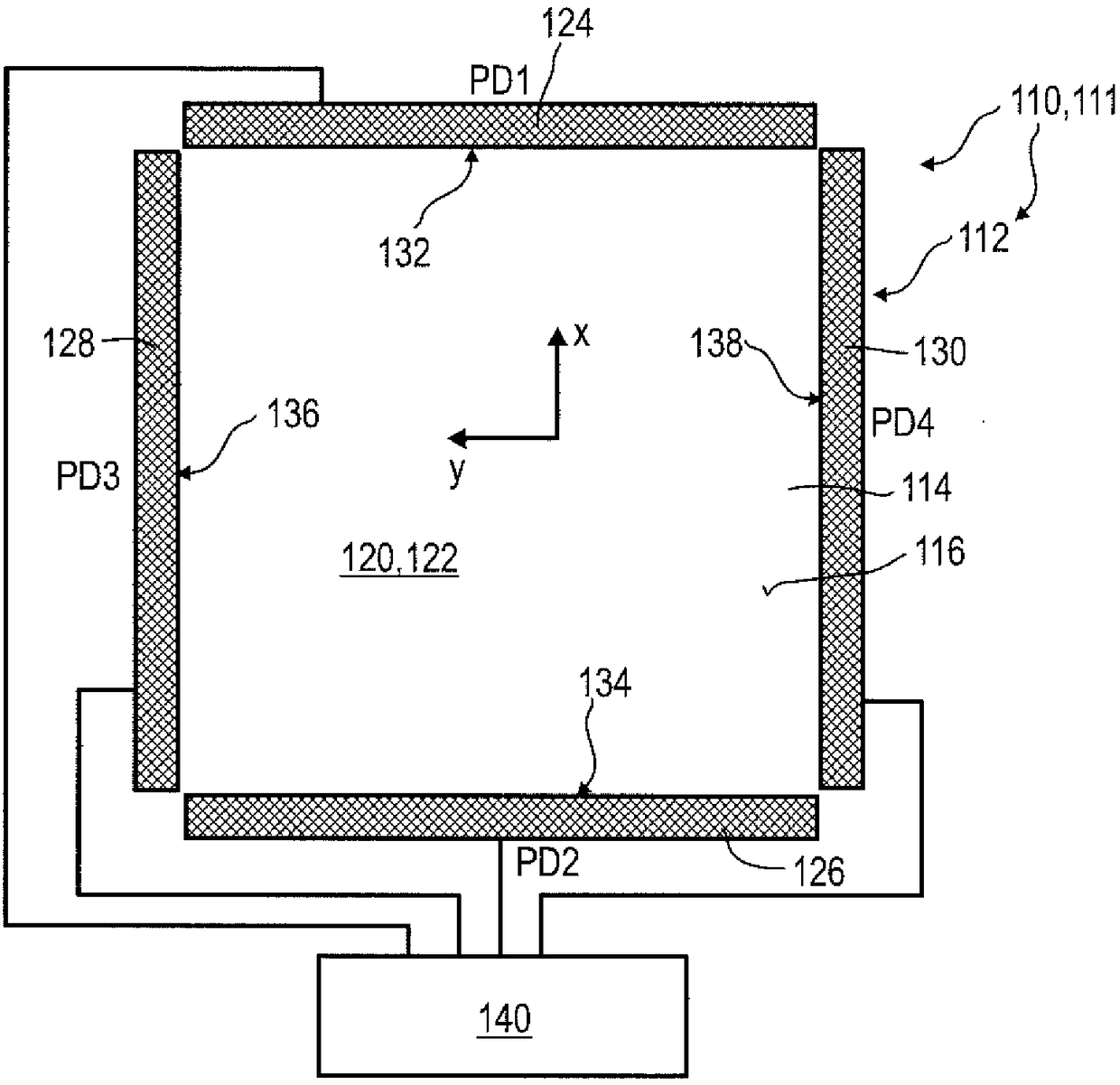 Detector for optically detecting at least one object