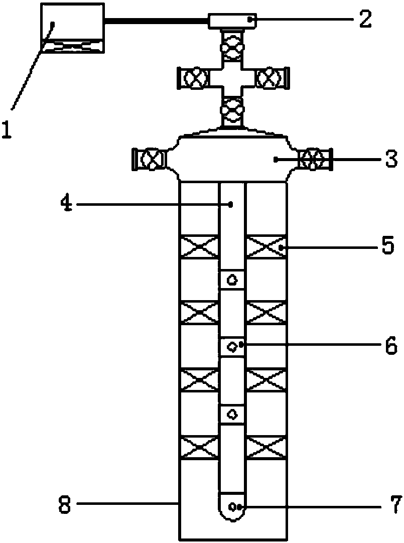 Cable-free layered water injection method that enables downhole flow, pressure and temperature monitoring