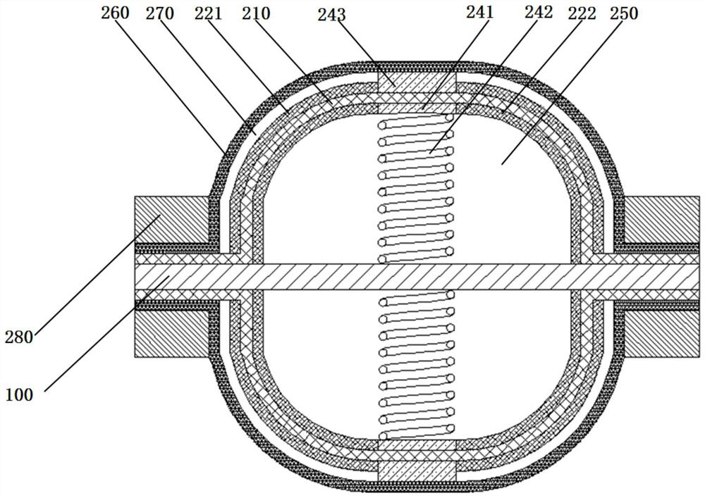 Floating and sinking device for bionic robotic fish and bionic robotic fish