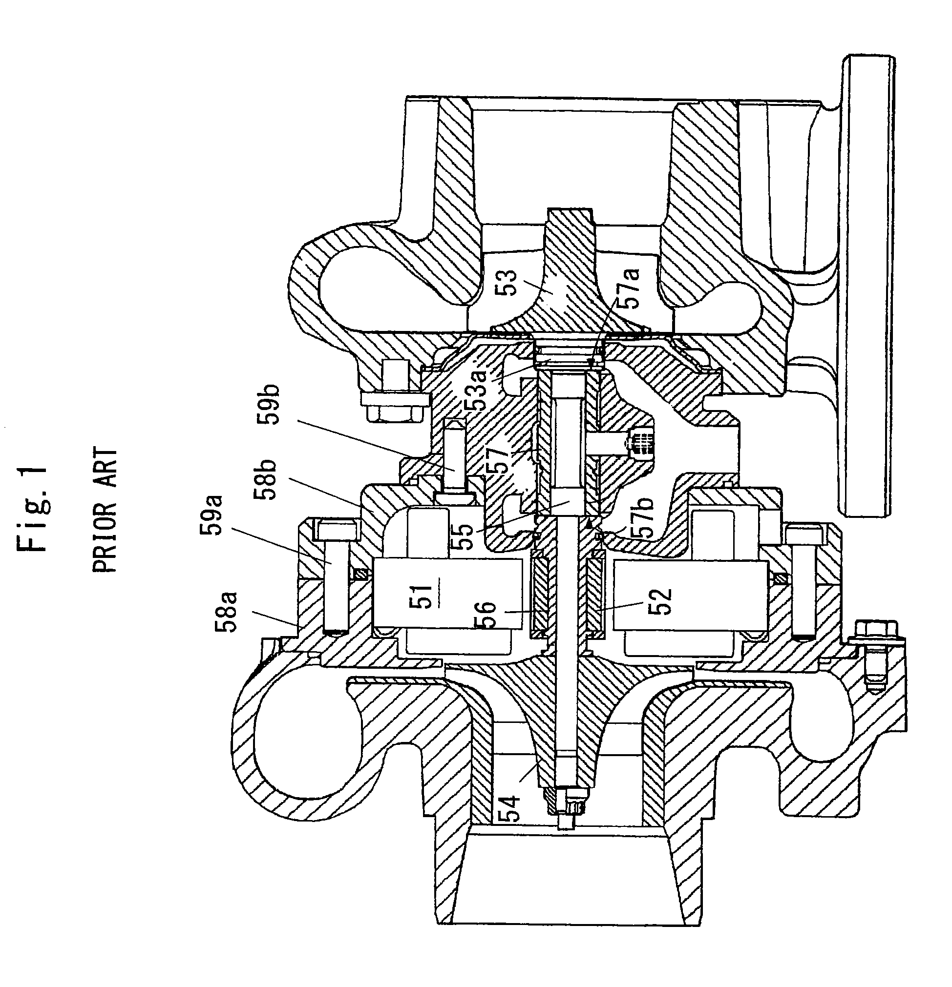 Motor-driven supercharger