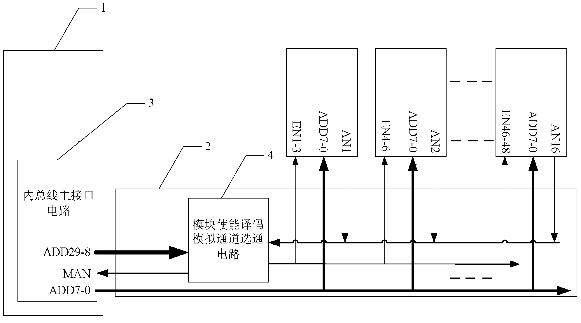 Method for realizing satellite power control and modularized plug-and-play of distribution unit