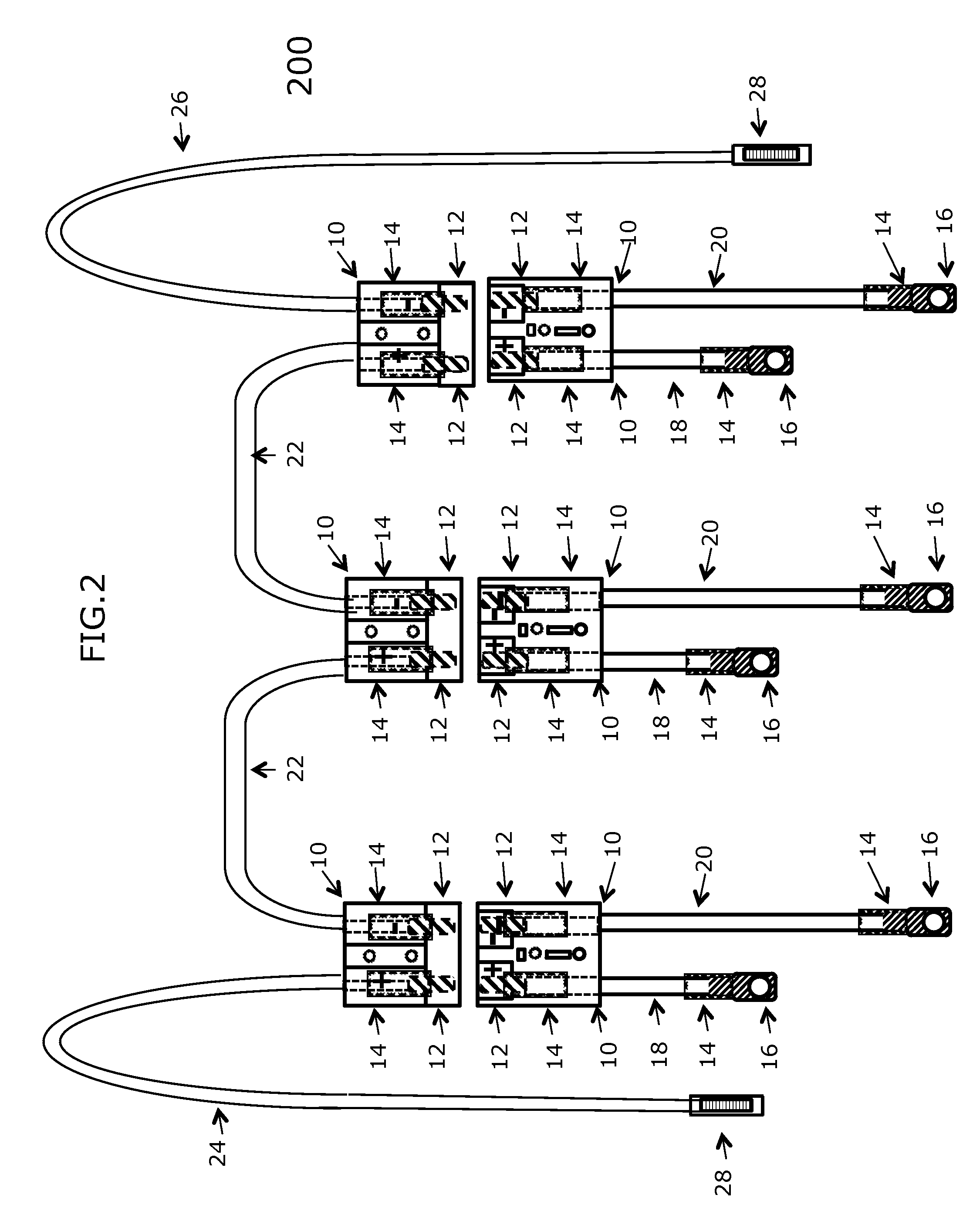 Multi-battery and multi-device connection system